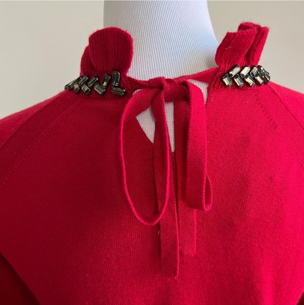Talbots Ruffle Embellished Sweater Small - Picture 14 of 16